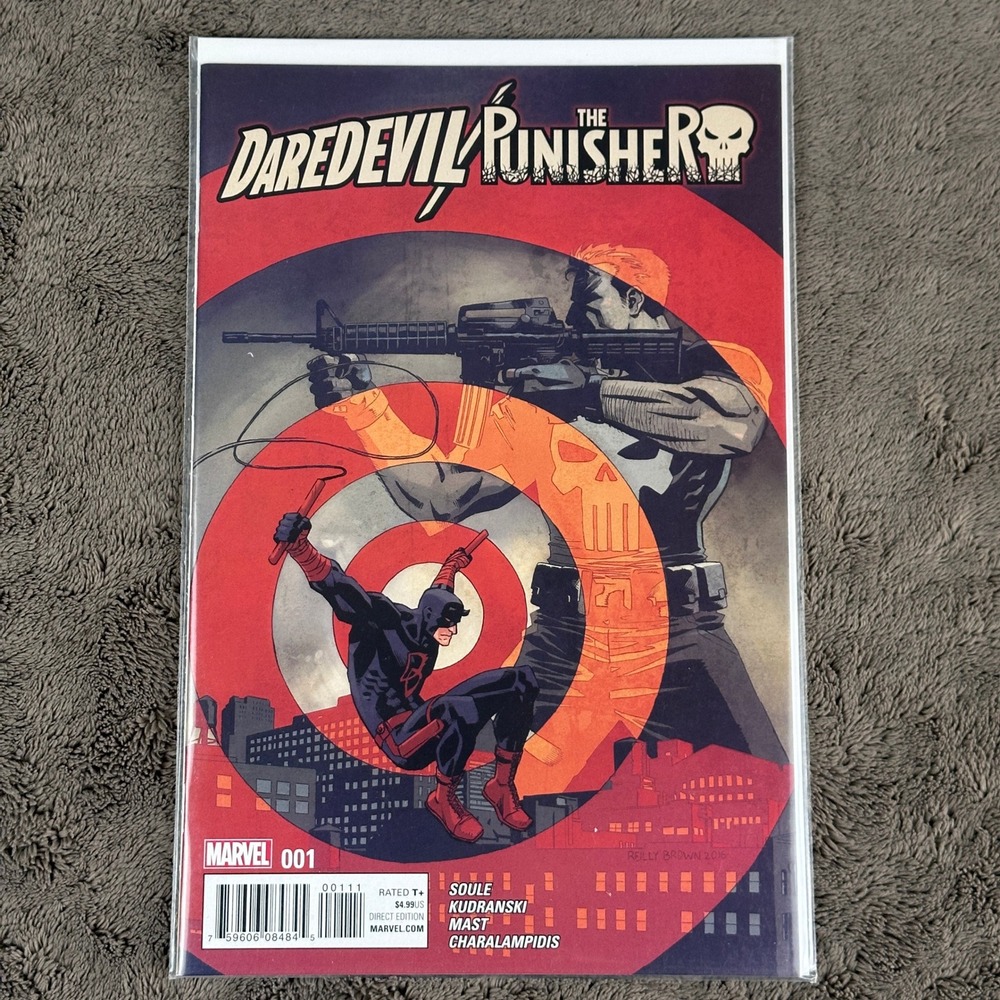 Marvel Daredevil Punisher 1 Seventh Circle 2016 Charles Soule Szymon Kudranski